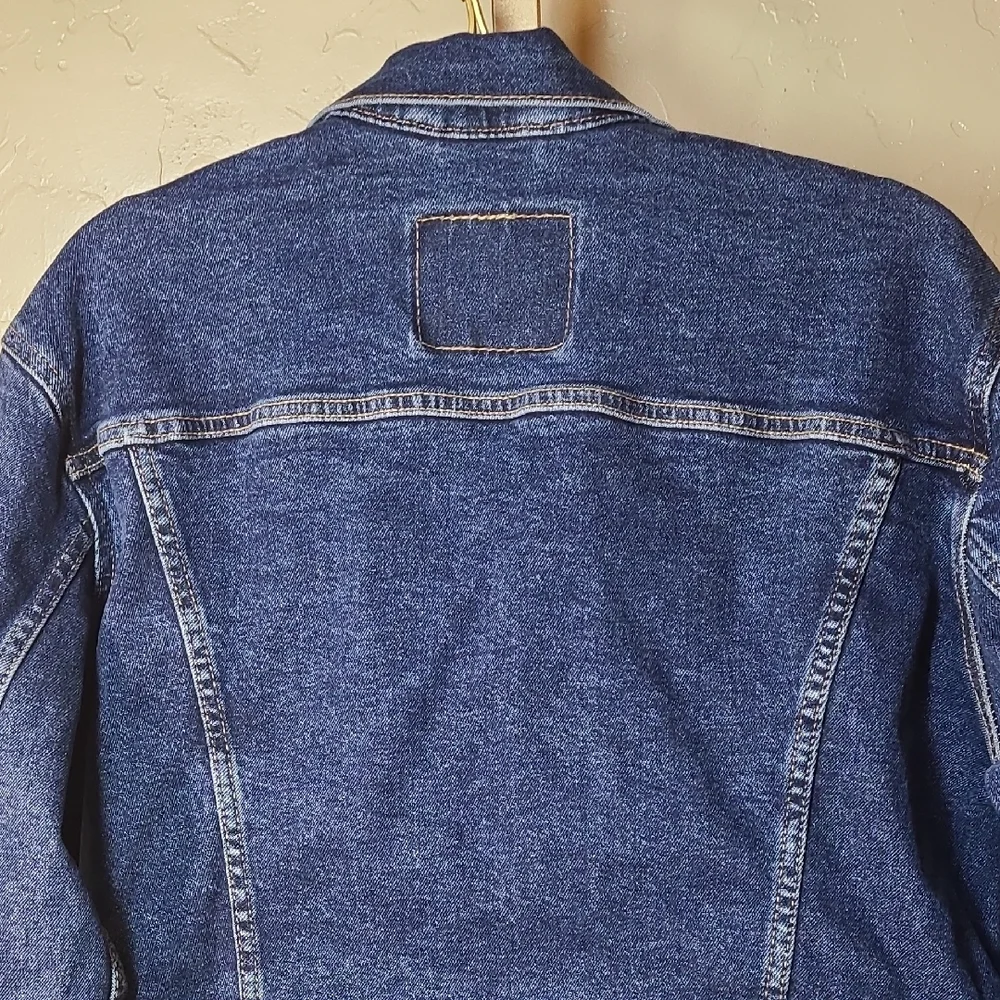 Levi's Men's Dark Blue Denim Jean Jacket - Picture 8 of 13